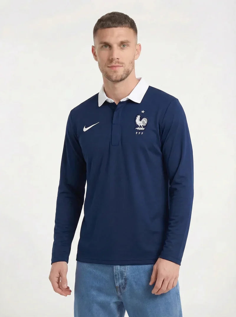 2014 FRANCE LONG SLEEVE CLASSIC JERSEY