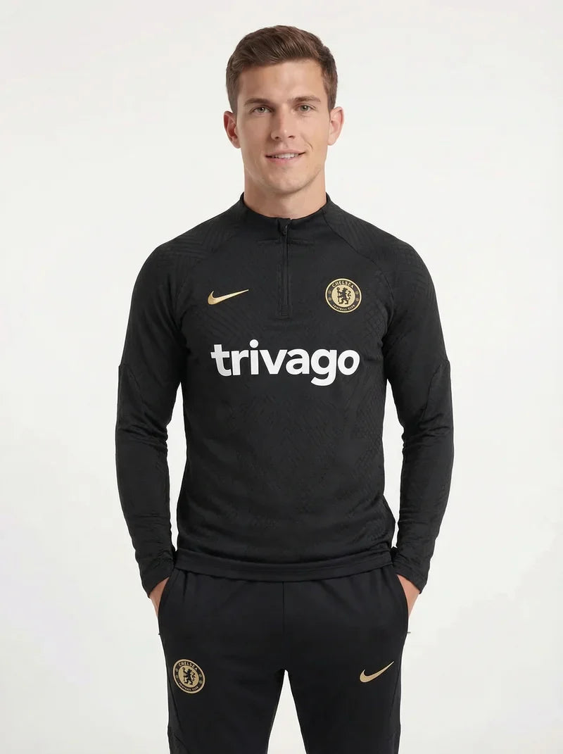 CHELSEA BLACK TRACKSUIT