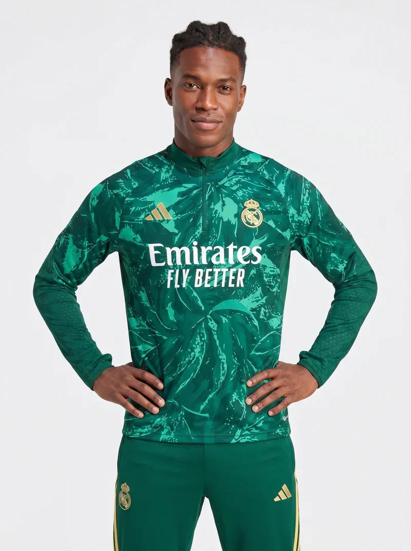 REAL MADRID SPECIAL EDITION GREEN TRACKSUIT