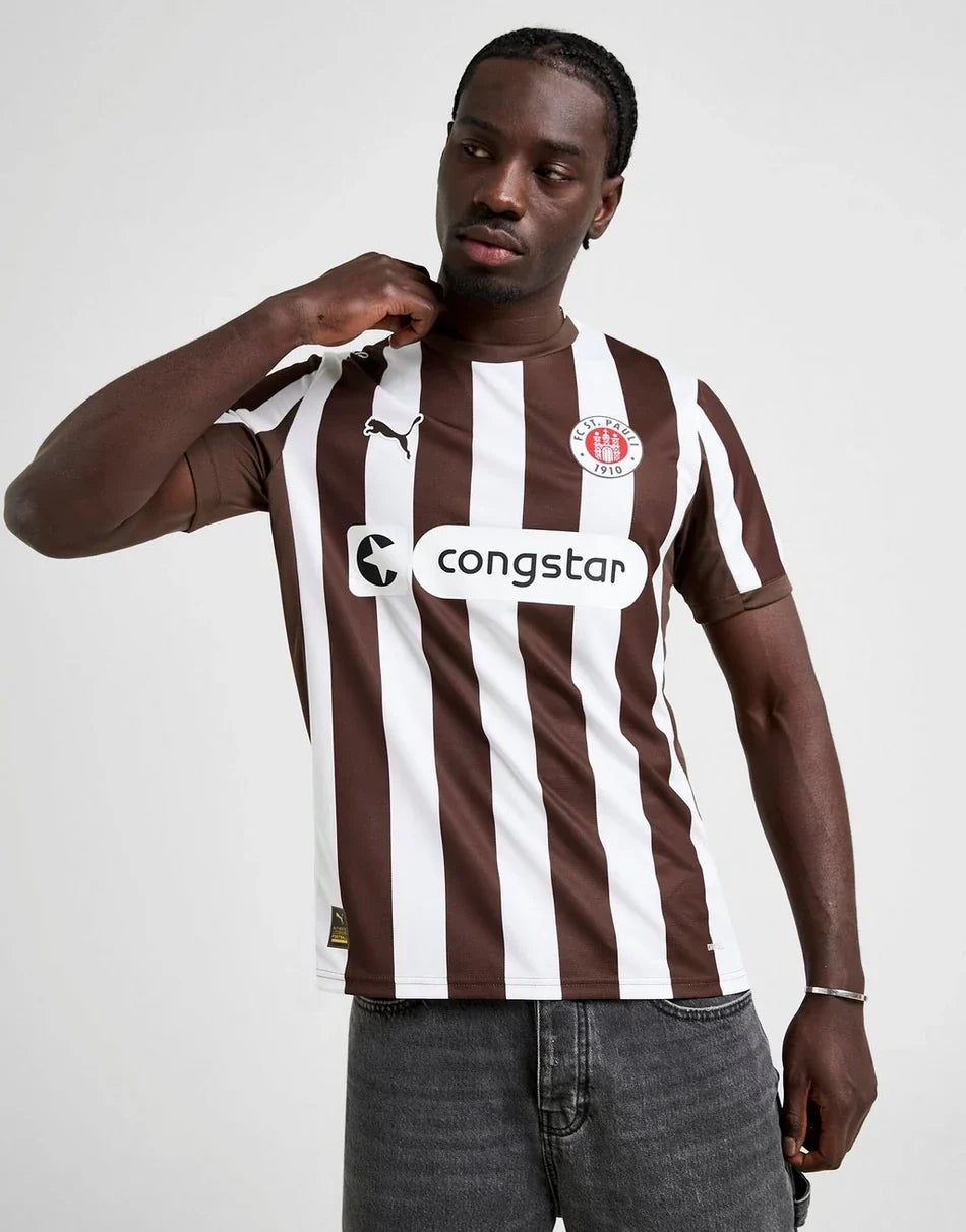 ST. PAULI 2025/26 HOME SHIRT