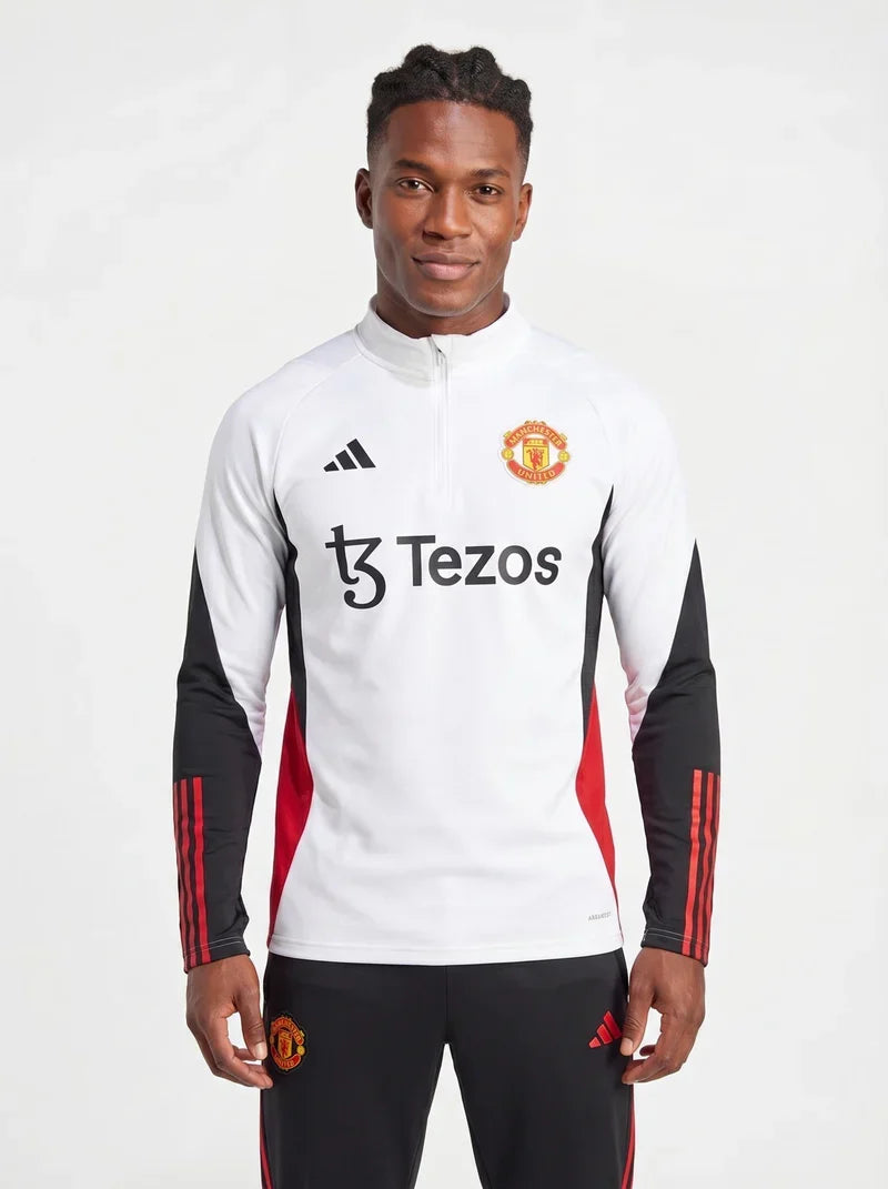 2025/2026 MANCHESTER UNITED WHITE TRACKSUIT