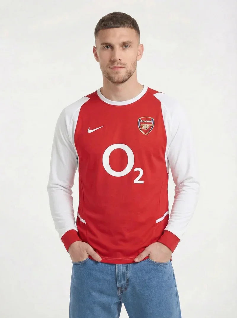 ARSENAL FC 2002-04 LONG SLEEVE CLASSIC SHIRT