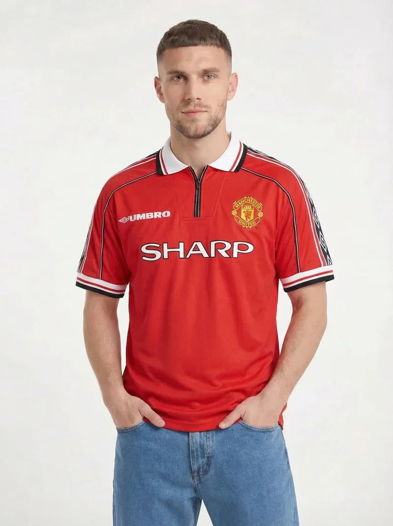 MANCHESTER UNITED 1998-99 HOME SHIRT