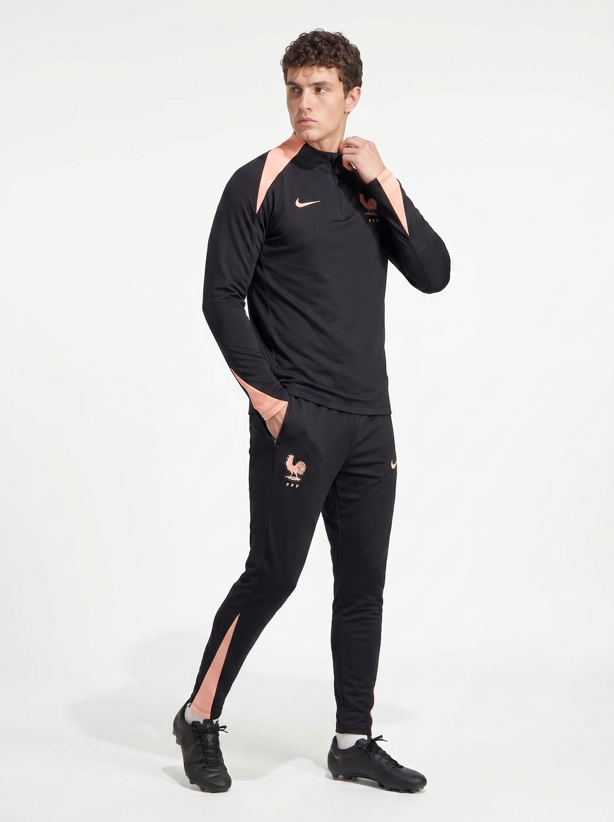 FRANCE 2026 BLACK TRACKSUIT
