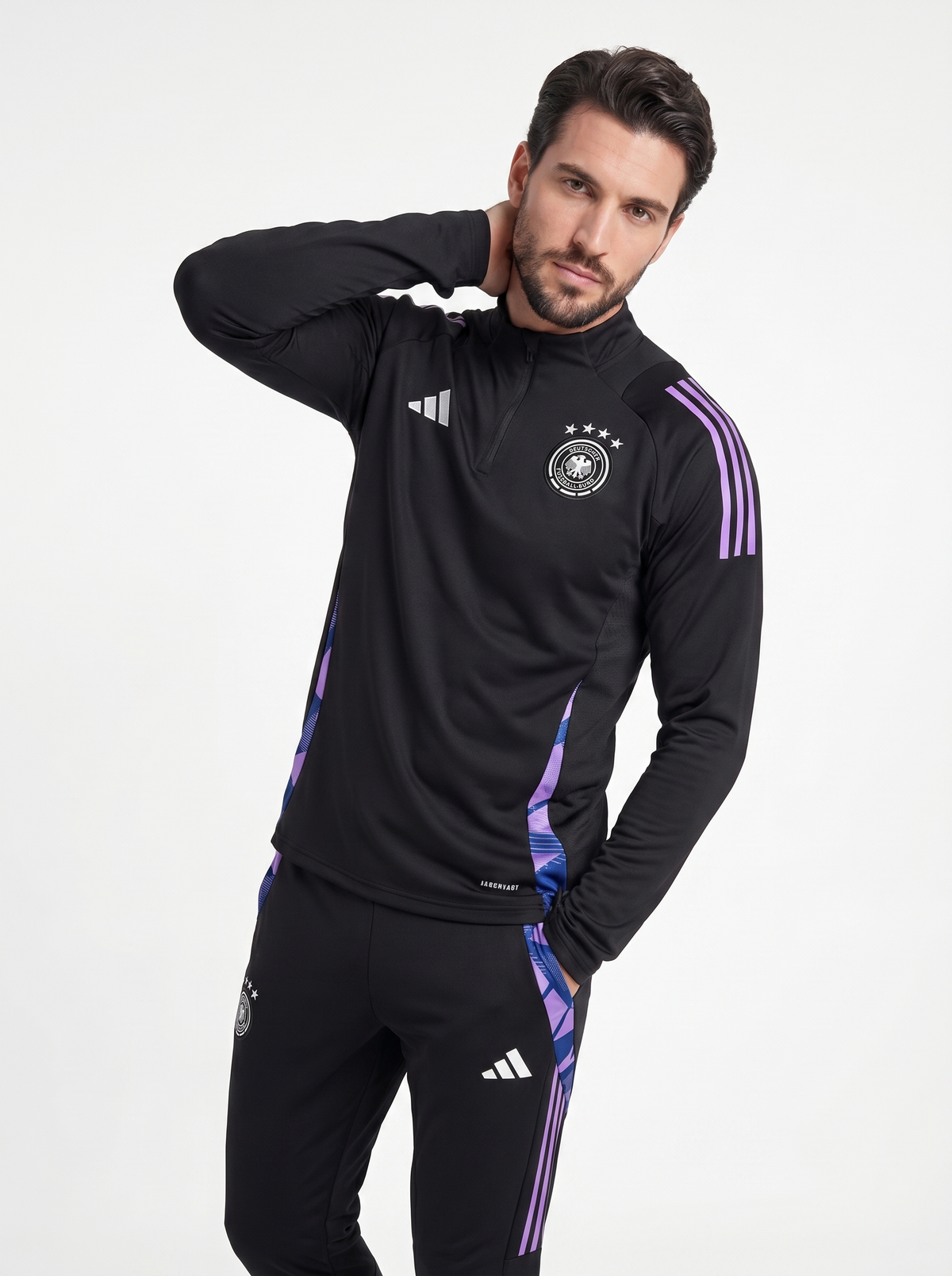 GERMANY BLACK TRACKSUIT
