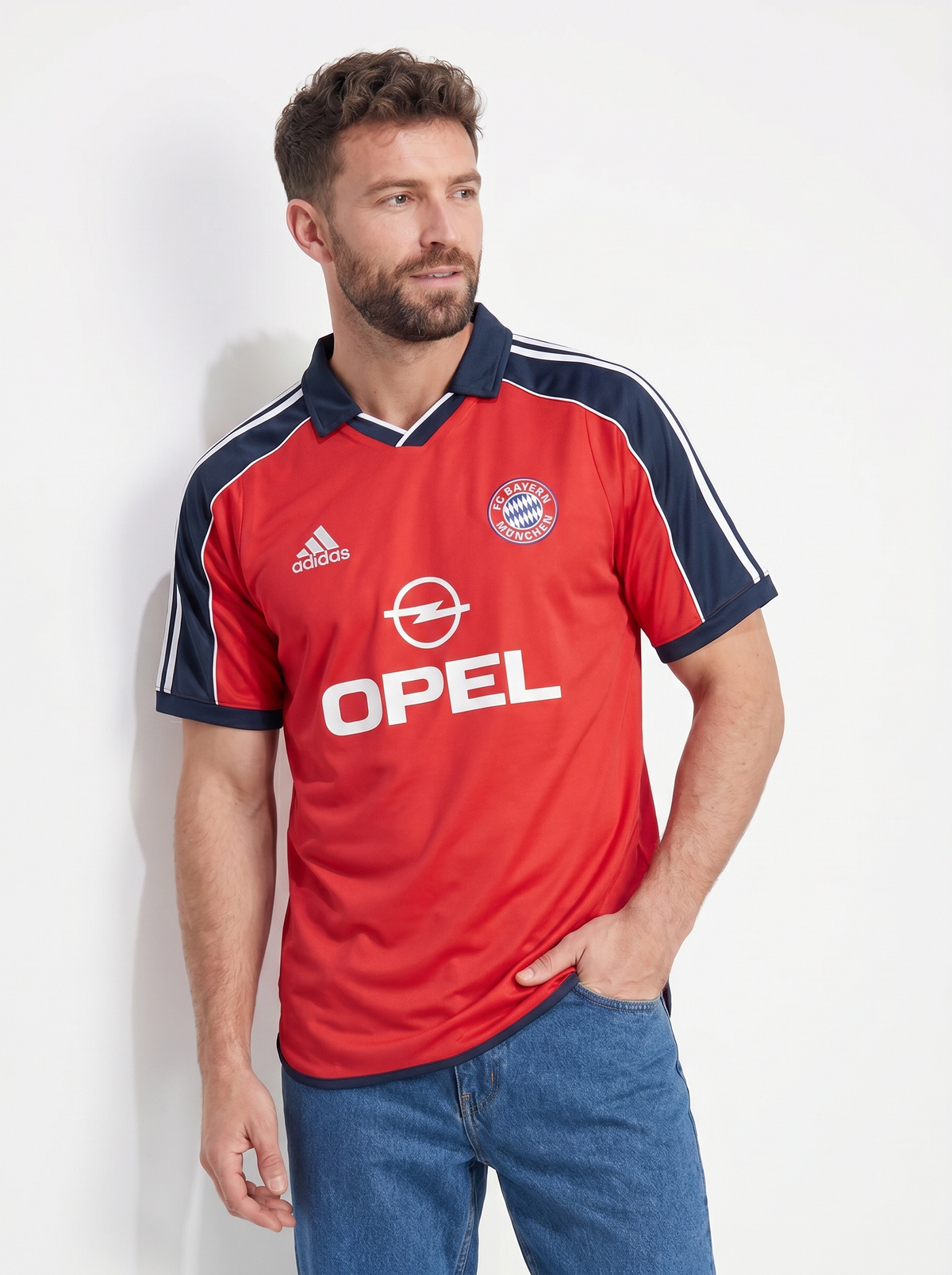 BAYERN MUNICH 2000/01 HOME SHIRT