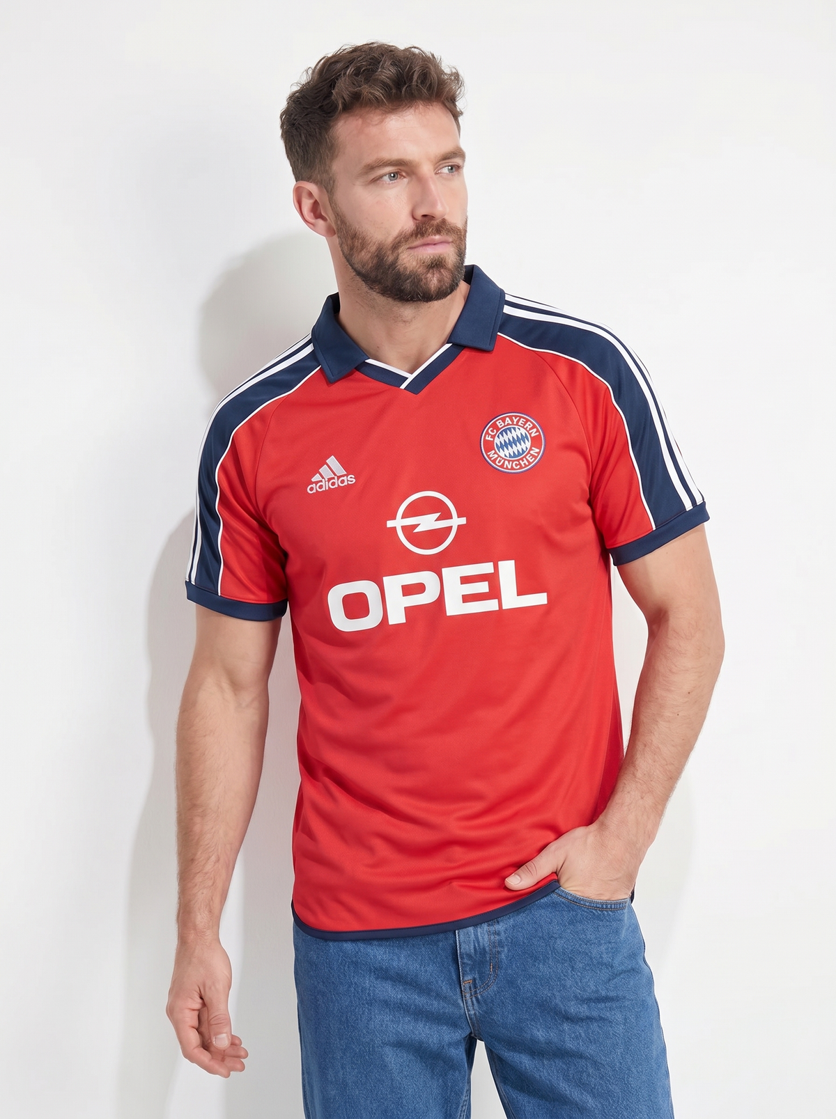 BAYERN MUNICH 2000/01 HOME SHIRT