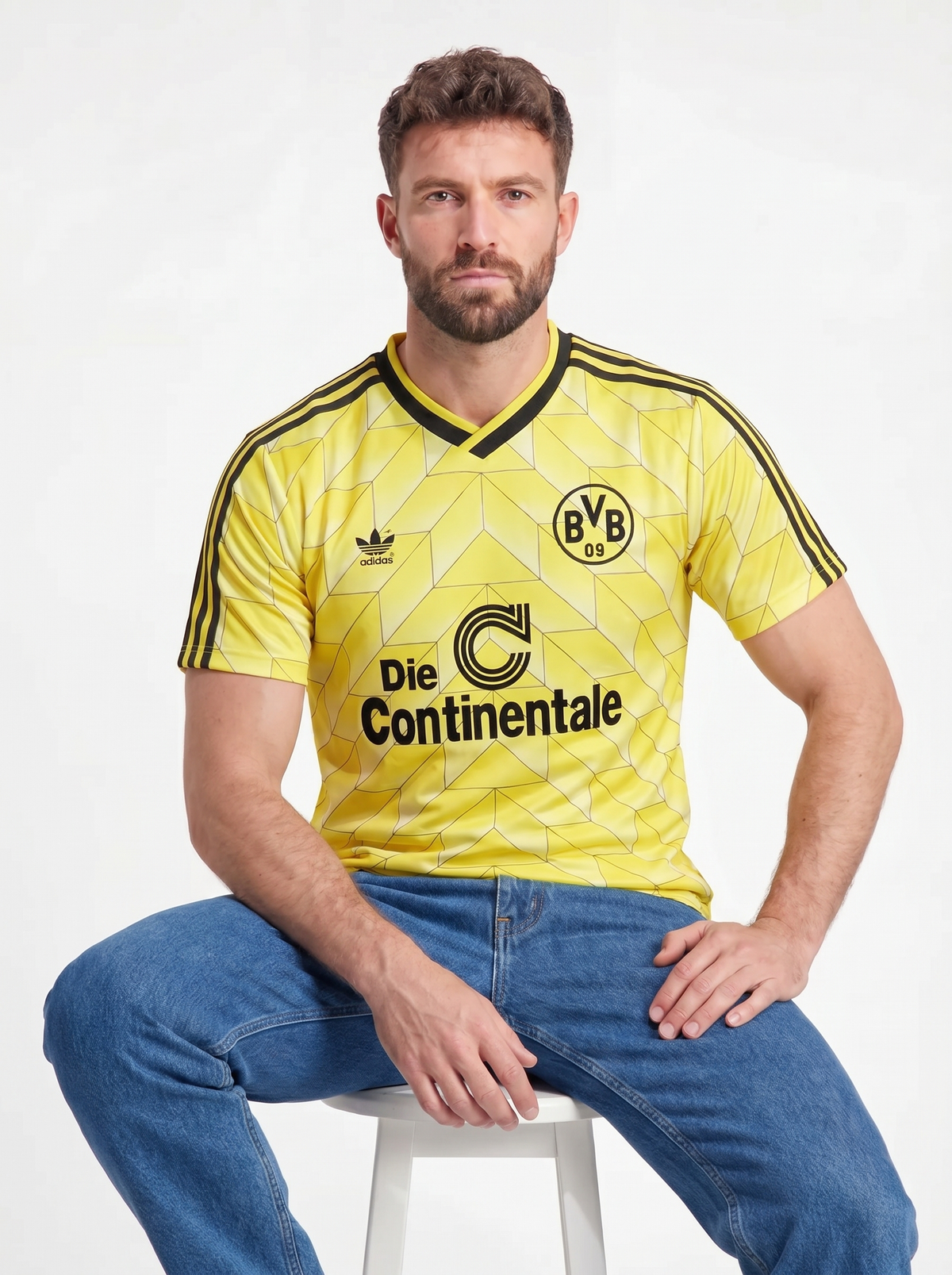 BORUSSIA DORTMUND 1988/89 HOME SHIRT