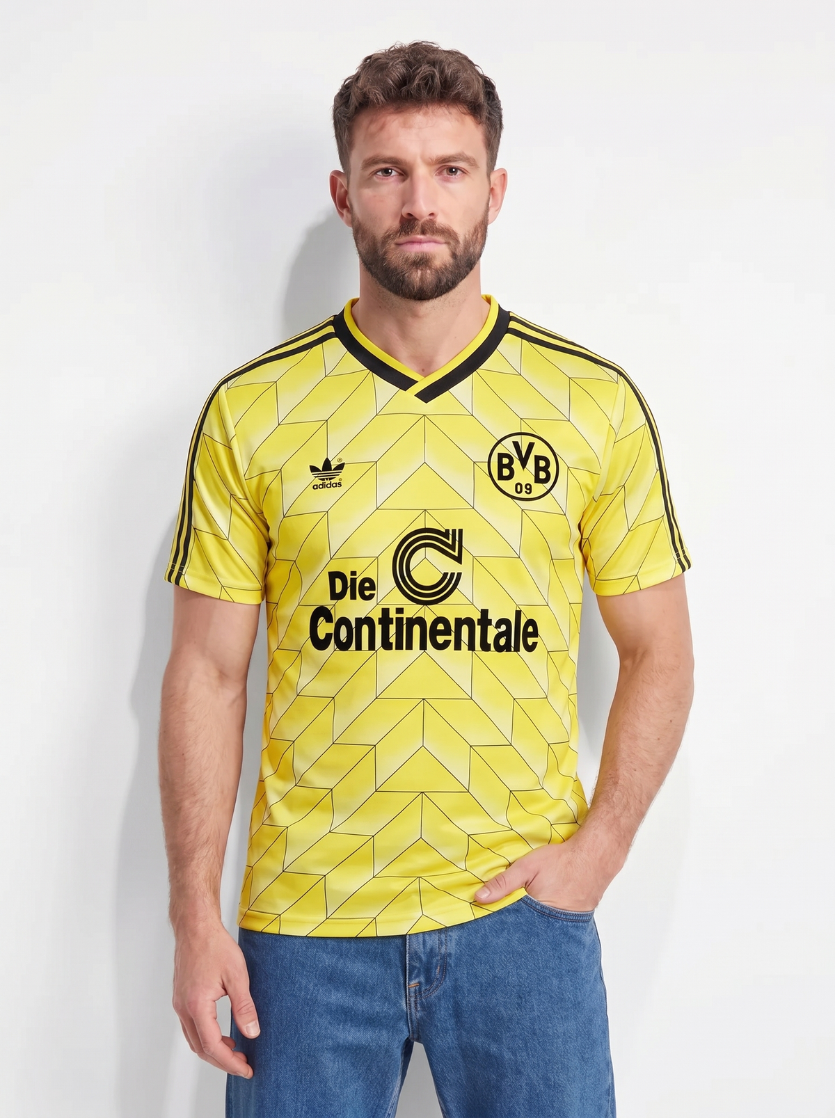 BORUSSIA DORTMUND 1988/89 HOME SHIRT