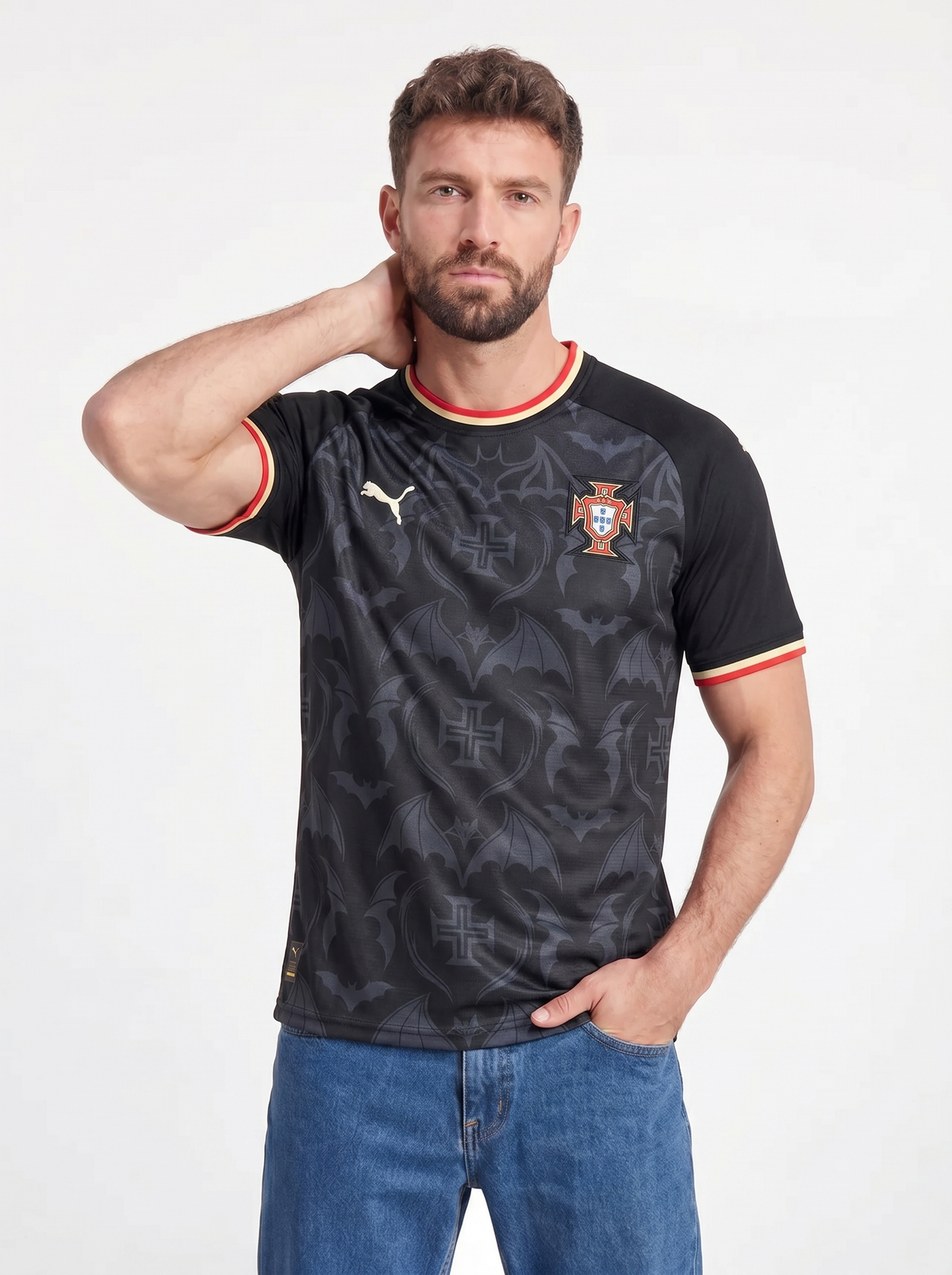 PORTUGAL BLACK SHIRT
