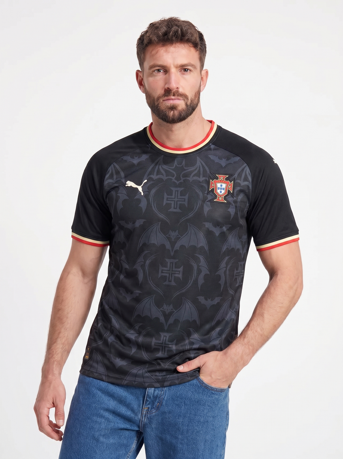 PORTUGAL BLACK SHIRT