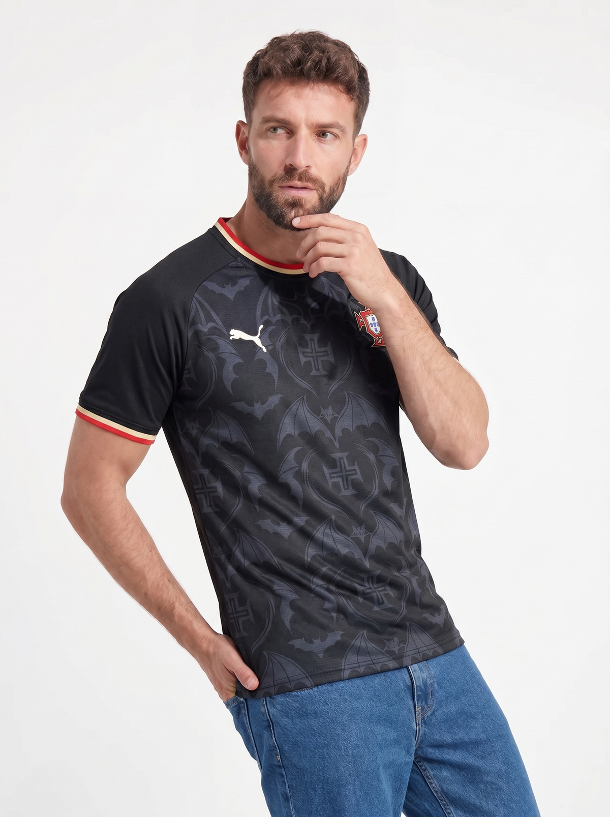 PORTUGAL BLACK SHIRT