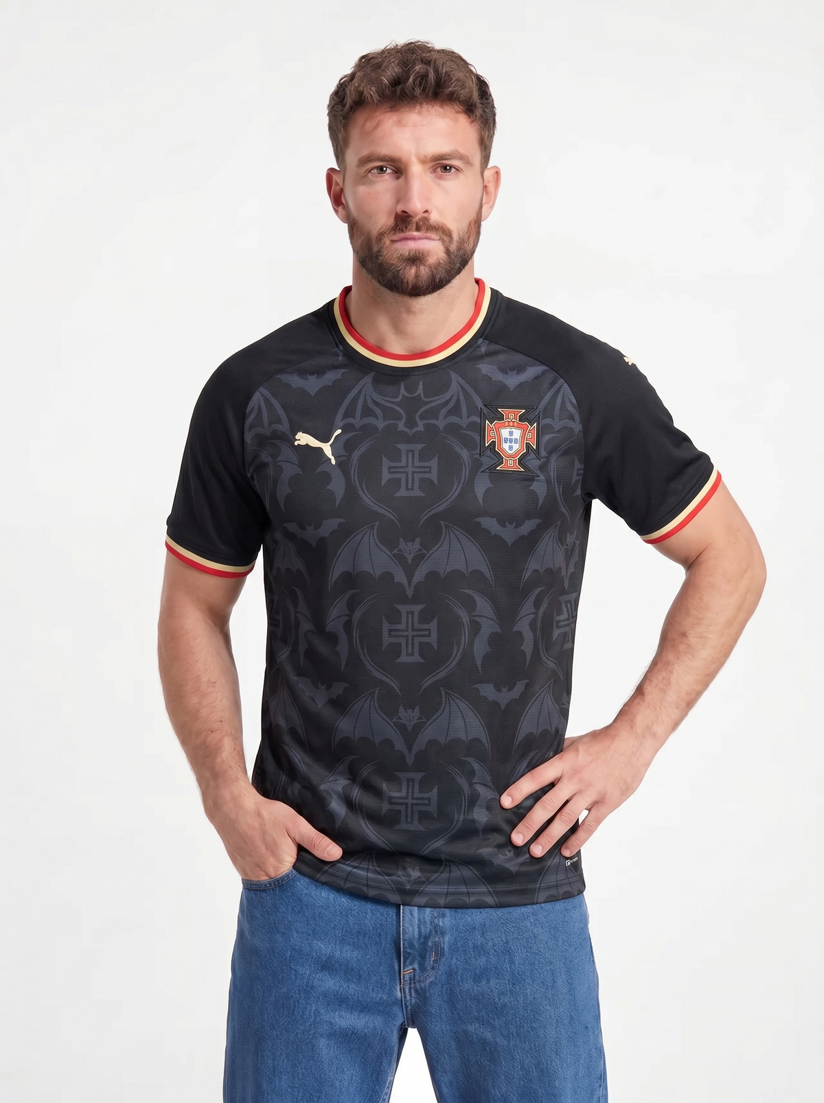 PORTUGAL BLACK SHIRT