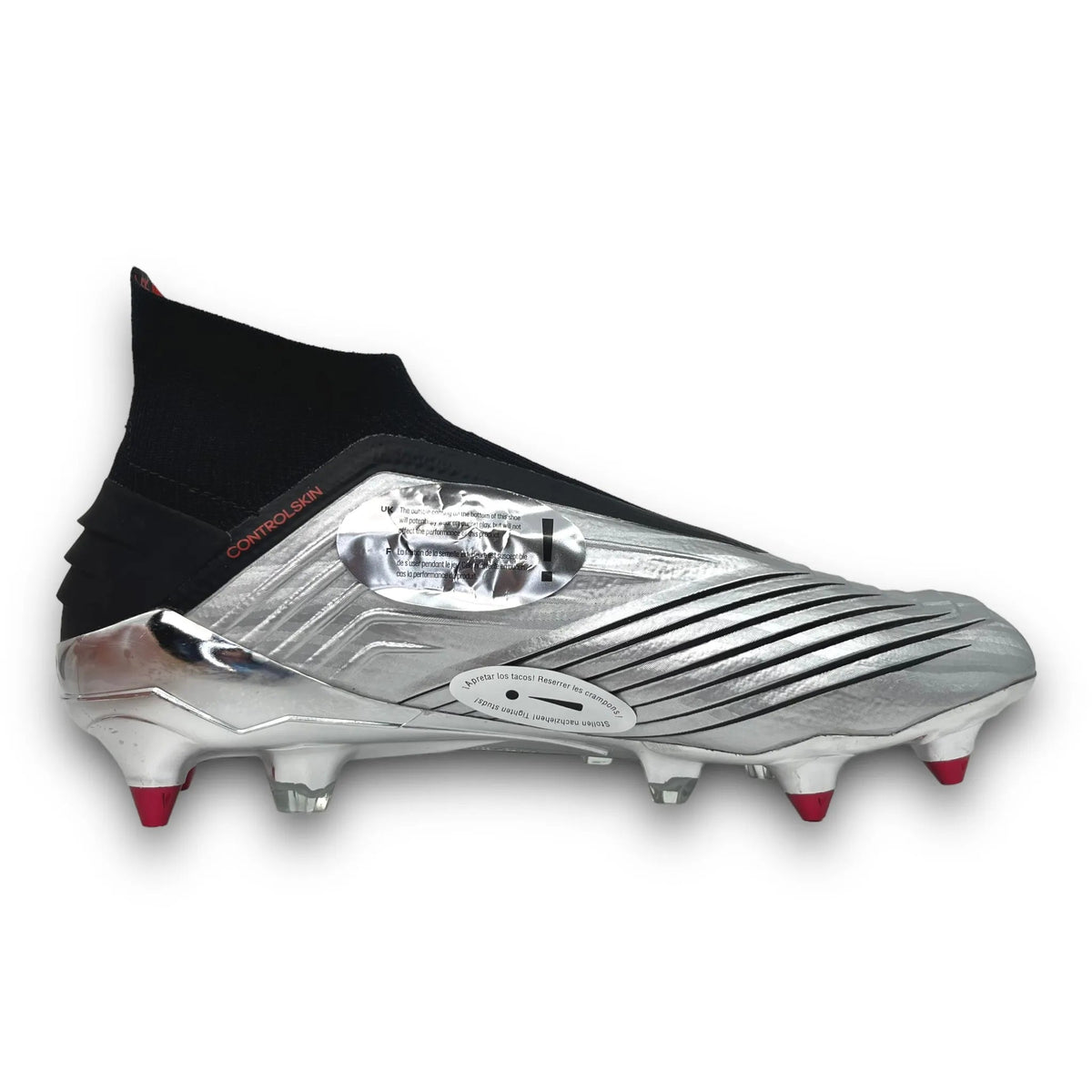 PREDATOR 19+ SG SILVER BLACK
