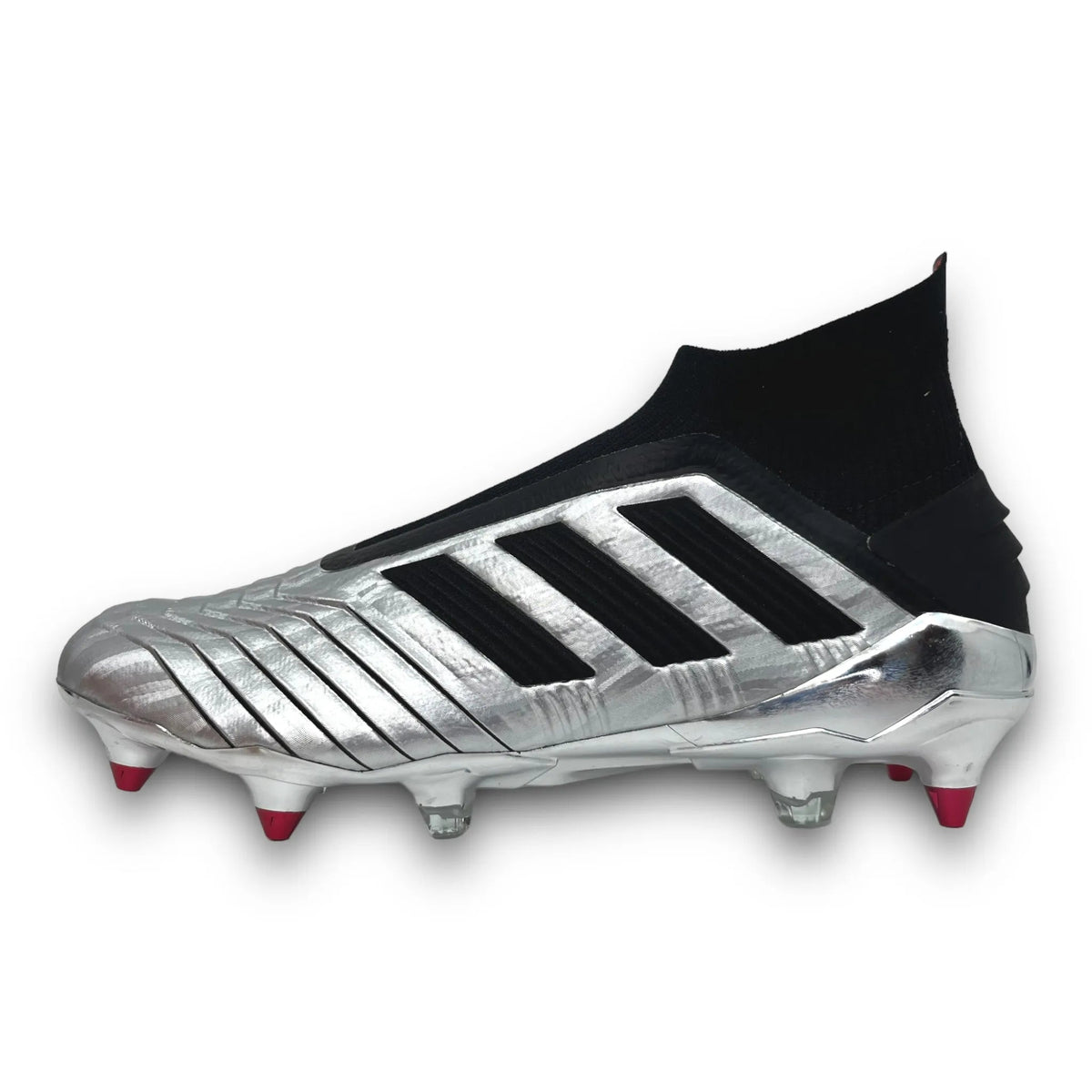 PREDATOR 19+ SG SILVER BLACK