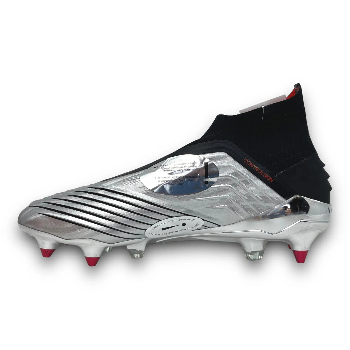 PREDATOR 19+ SG SILVER BLACK
