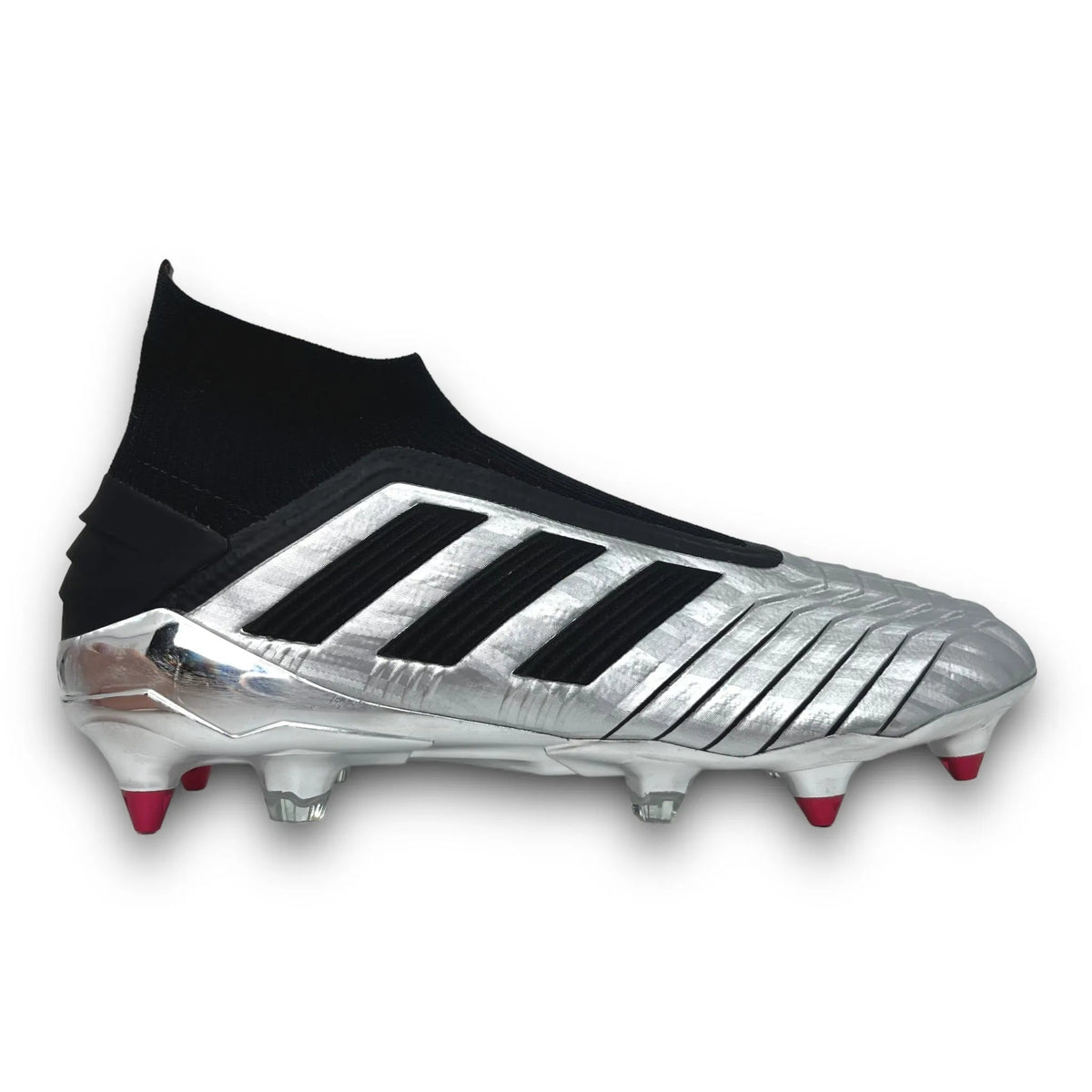 PREDATOR 19+ SG SILVER BLACK