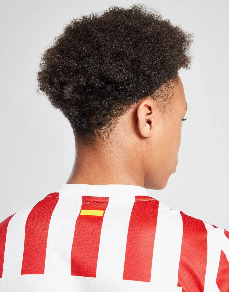 ATLETICO MADRID 2025/26 HOME SHIRT JUNIOR