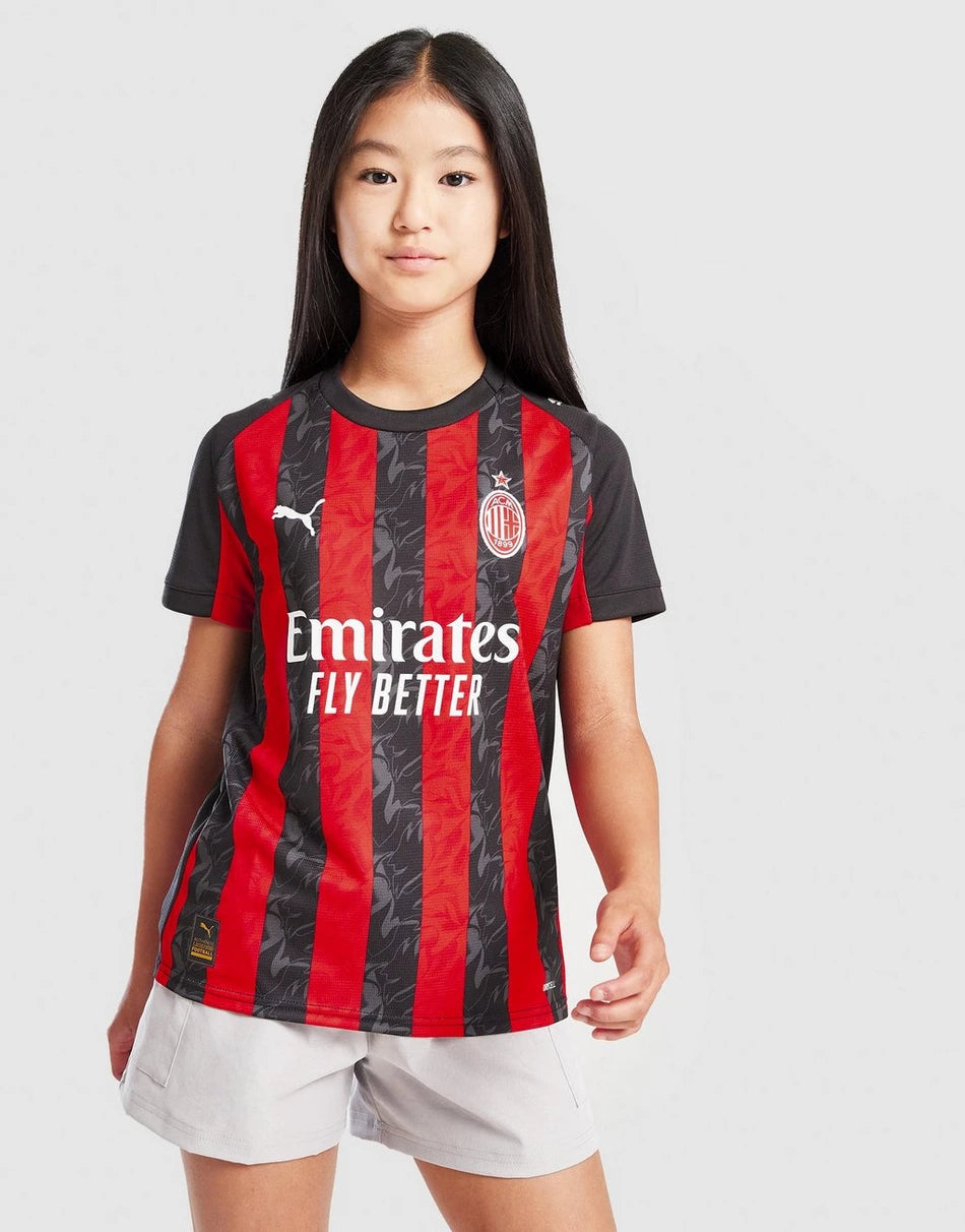 AC MILAN 2025/26 HOME SHIRT JUNIOR