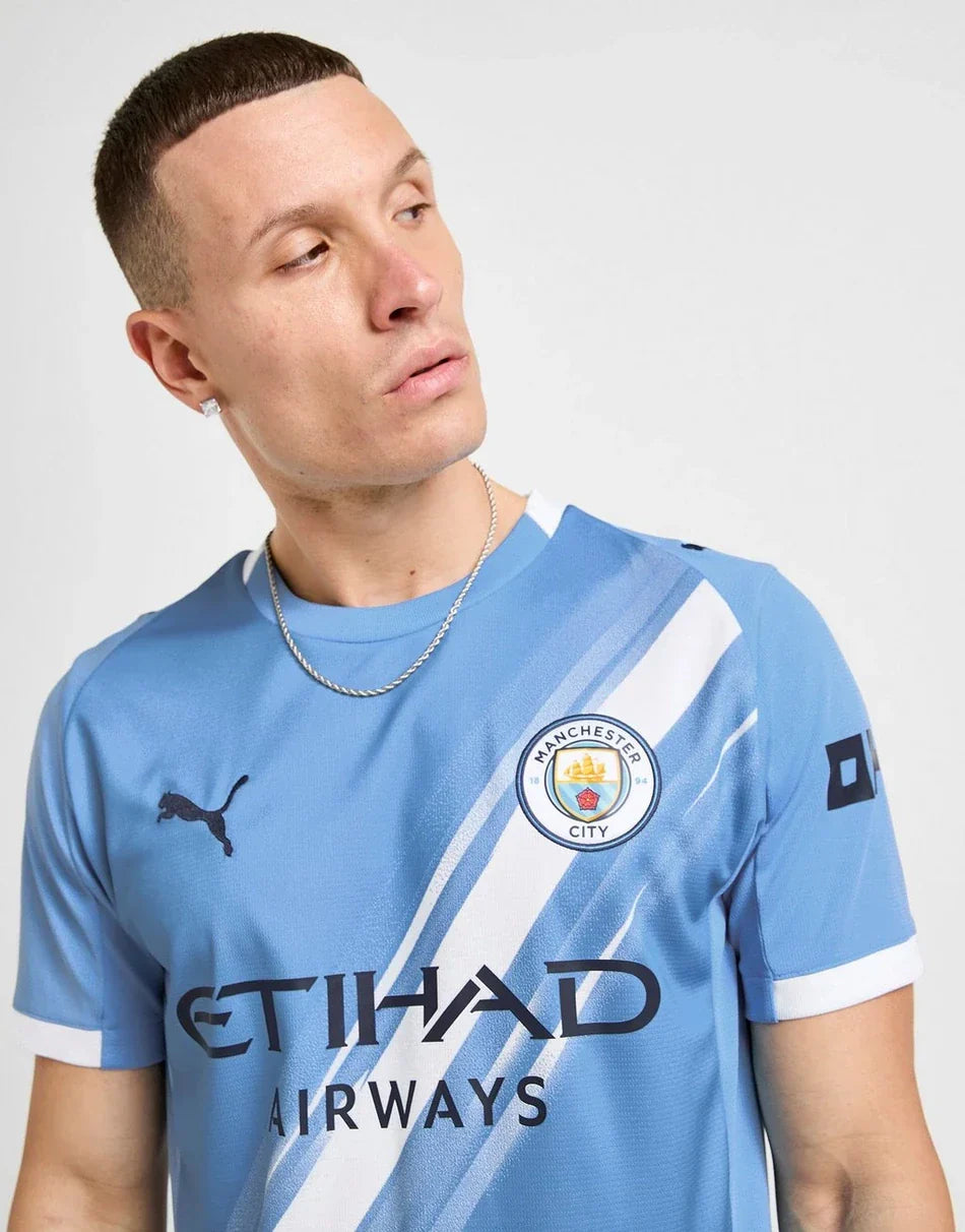 MANCHESTER CITY FC 2025/26 HOME SHIRT
