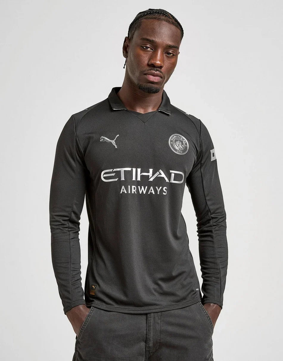 MANCHESTER CITY FC 2025/26 LONG SLEEVE AWAY SHIRT