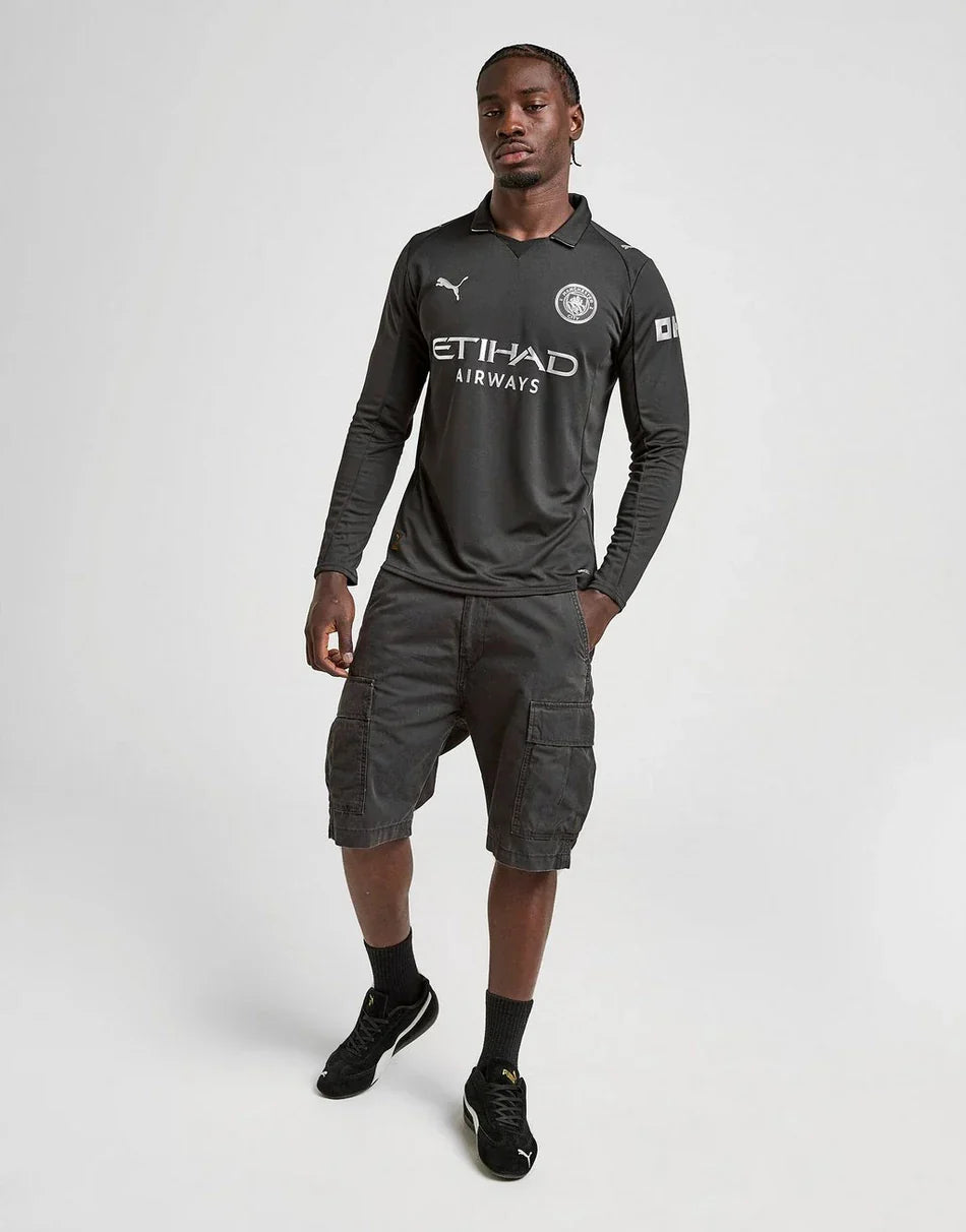 MANCHESTER CITY FC 2025/26 LONG SLEEVE AWAY SHIRT