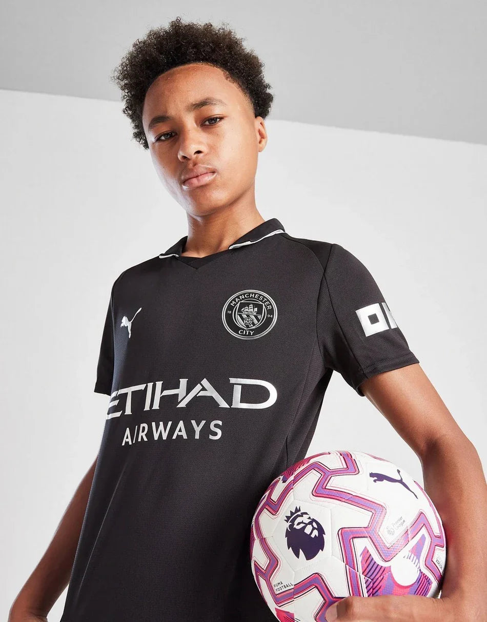 MANCHESTER CITY FC 2025/26 AWAY SHIRT JUNIOR