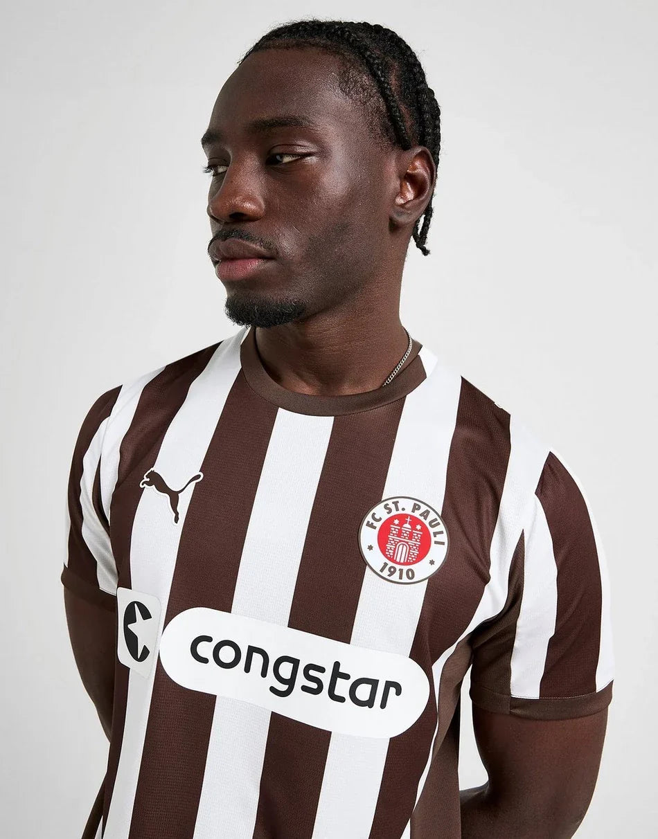 ST. PAULI 2025/26 HOME SHIRT