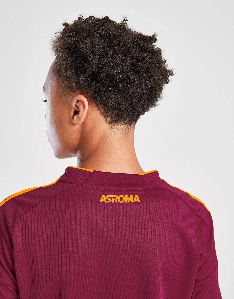 AS ROMA 2025/26 HOME SHIRT JUNIOR