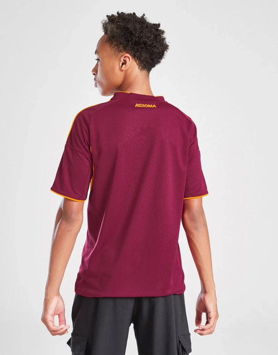 AS ROMA 2025/26 HOME SHIRT JUNIOR