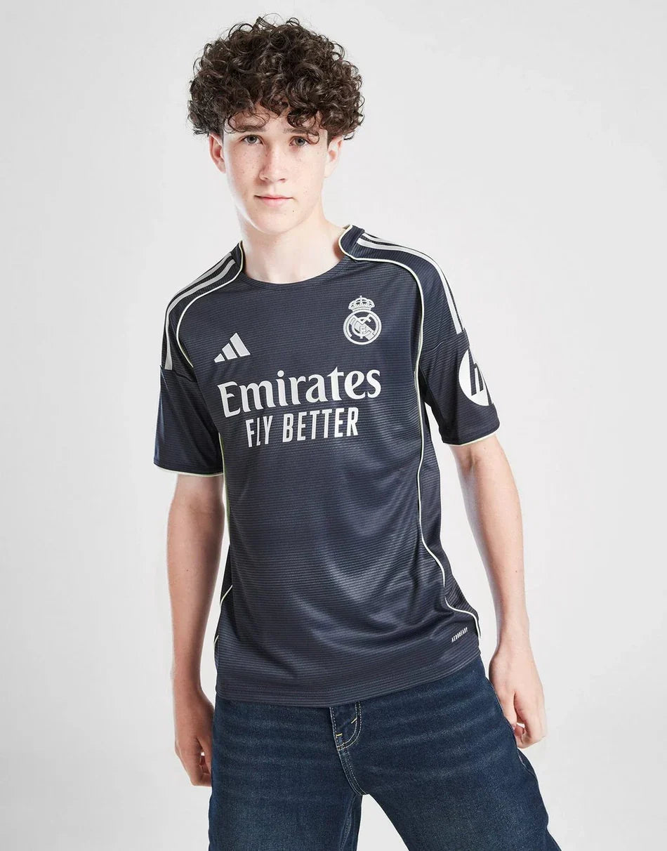 REAL MADRID 2025/26 AWAY SHIRT JUNIOR