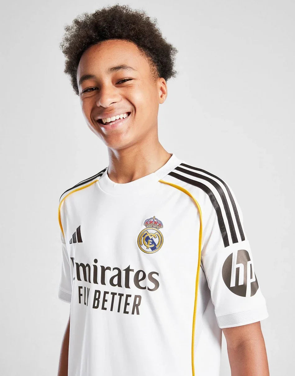 REAL MADRID 2025/26 HOME SHIRT JUNIOR