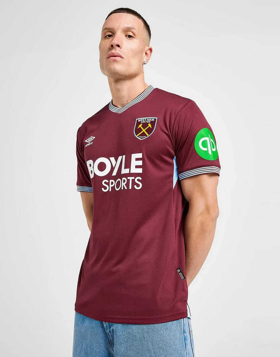 WEST HAM UNITED FC 2025/26 HOME SHIRT