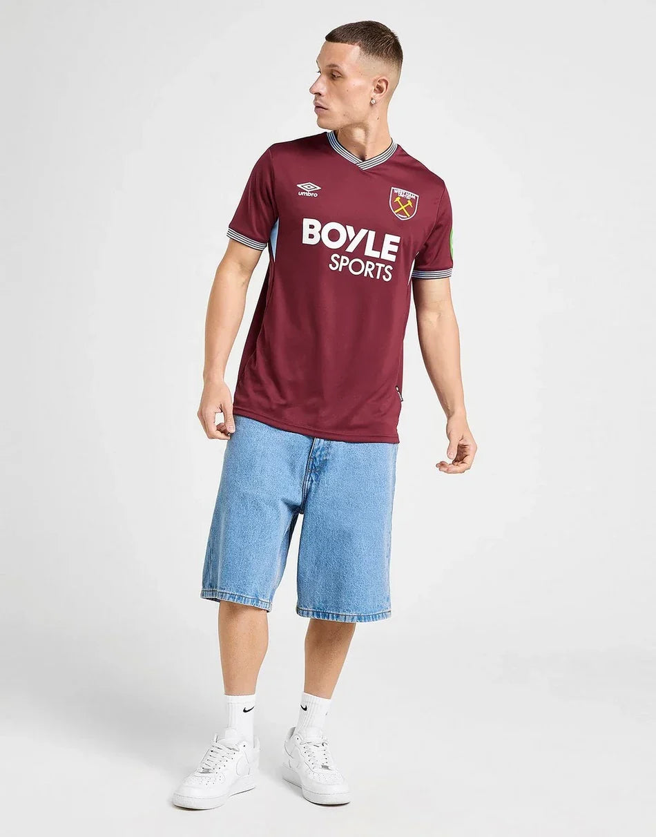 WEST HAM UNITED FC 2025/26 HOME SHIRT