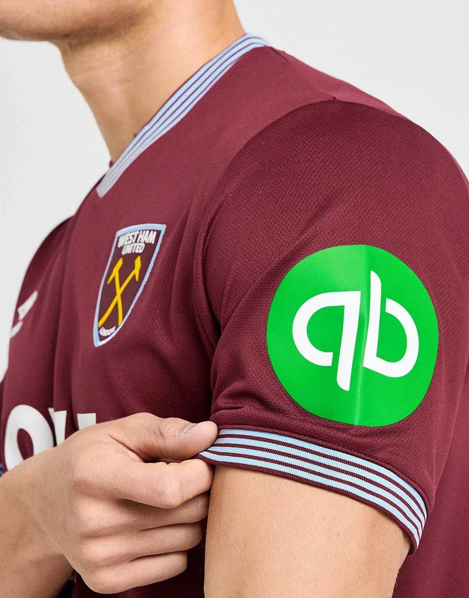 WEST HAM UNITED FC 2025/26 HOME SHIRT