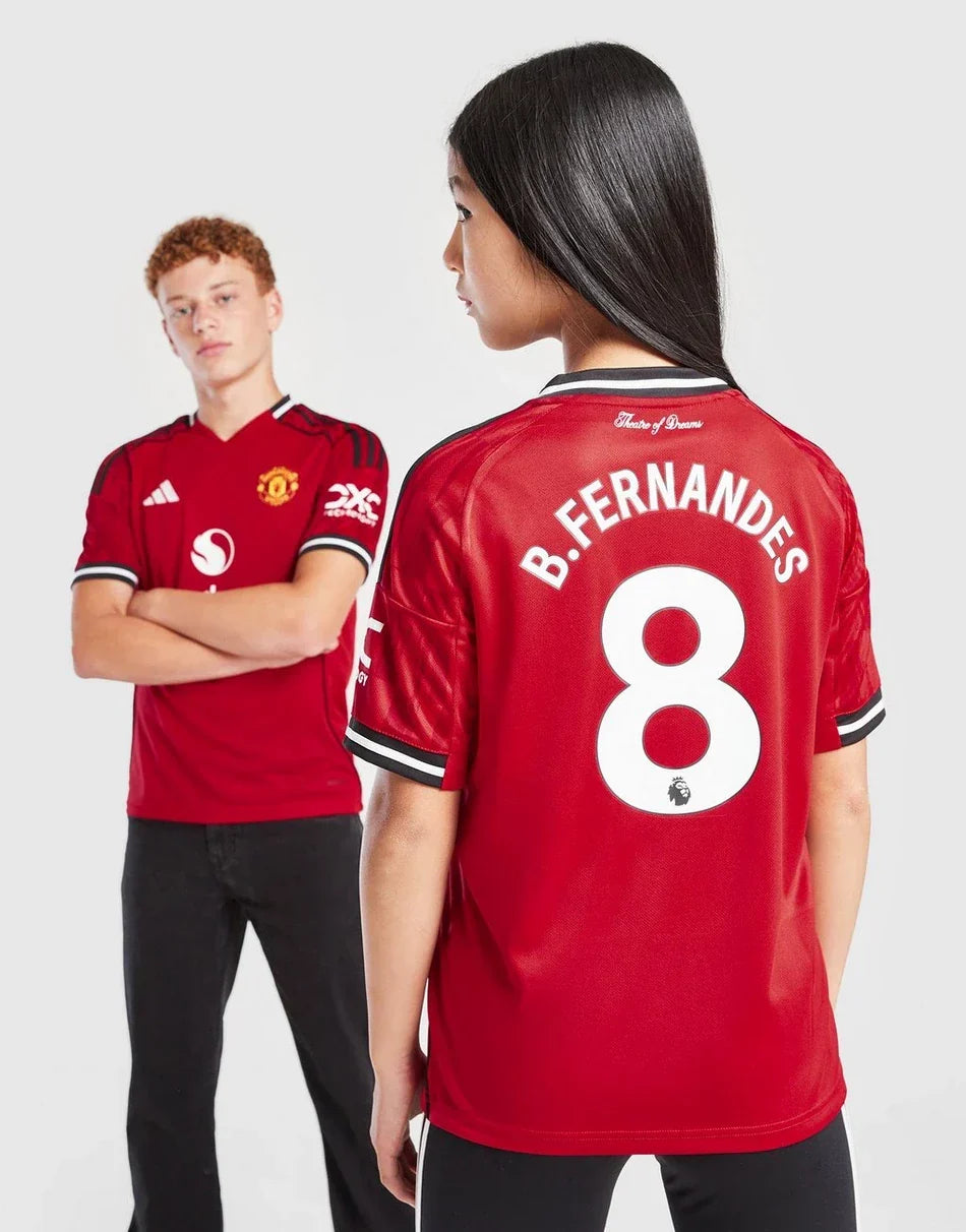 MANCHESTER UNITED FC 2025/26 HOME SHIRT JUNIOR