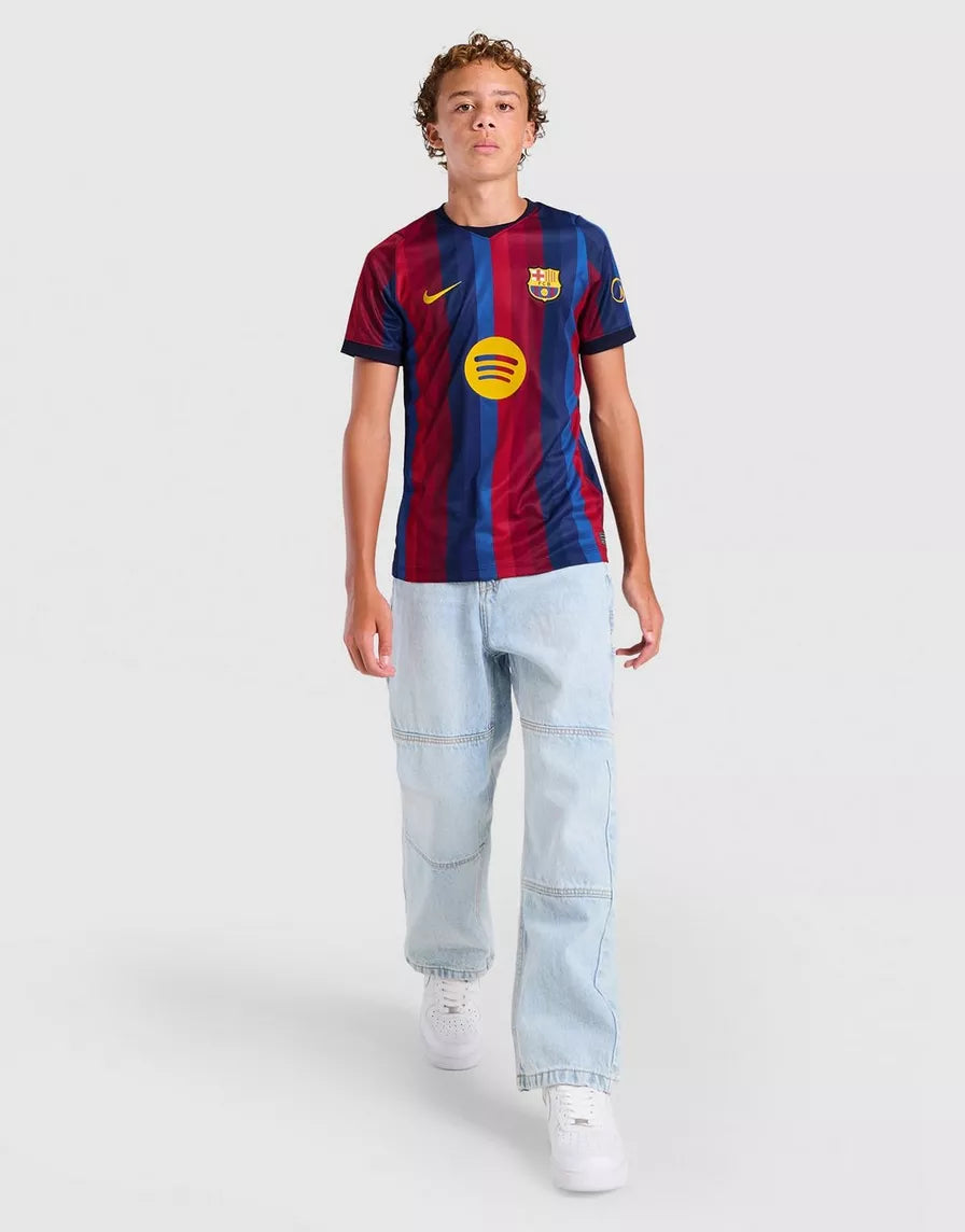 FC BARCELONA 2026/27 HOME SHIRT JUNIOR