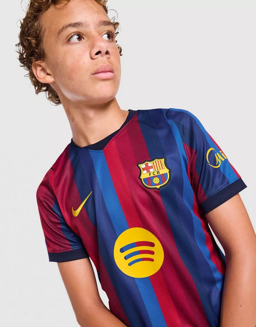 FC BARCELONA 2026/27 HOME SHIRT JUNIOR