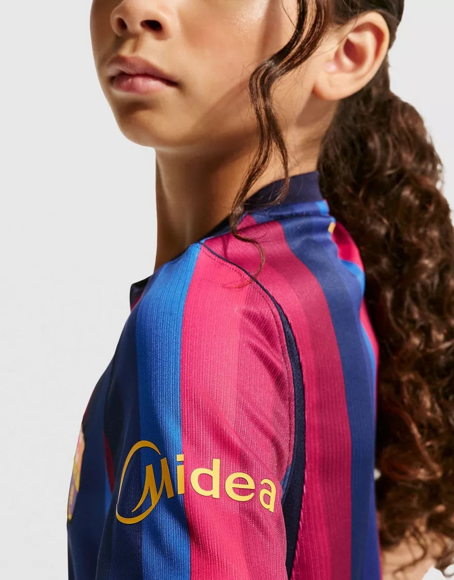 FC BARCELONA 2026/27 HOME SHIRT JUNIOR