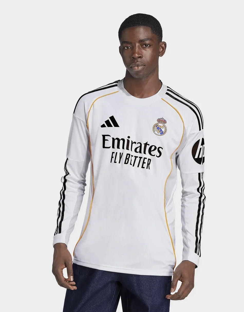 REAL MADRID 25/26 LONG SLEEVE HOME JERSEY