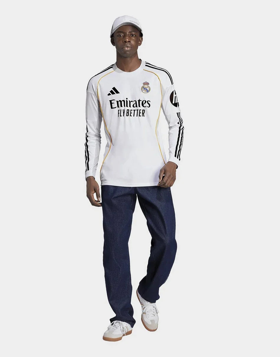 REAL MADRID 25/26 LONG SLEEVE HOME JERSEY